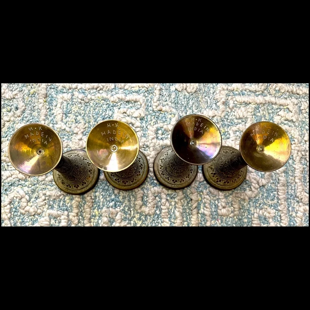 Vintage antique brass